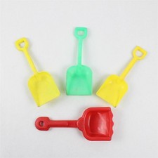 Lot of 4 Kids Plastic Sand Shovels Beach  Sandbox Toys 8in