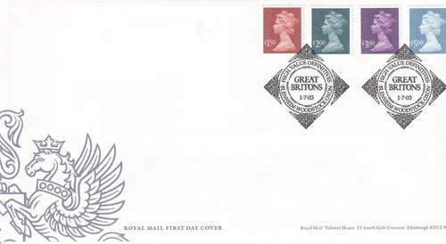 GB 2003 High Value Machin, Woodstock First Day Cover                    (t16127)
