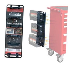 Magnetic Battery Holder Compatible with Milwaukee M18 Batteries  Magnetic