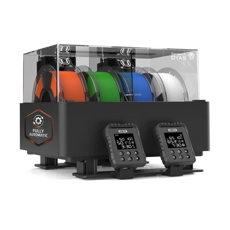 EIBOS: Series X Dyas 3D Printer Filament Dryer, Heater Upgrade for Bambu Lab AMS