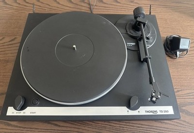 THORENS  TD  280 Plattenspieler, neuer Riemen, neue Nadel