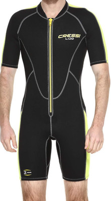 Cressi Lido Man Neoprenanzug schwarz gelb 3XL 2 mm Neopren