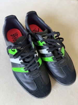 Customized adidas Predator Samba Black Green White Shoes US size 10.5 | eBay Customized adidas Predator Samba Black Green White Shoes US size 10.5 | eBay