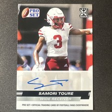 2022 Leaf Pro Set Draft - Autographs Samori Toure #PSA-ST1 (AU, RC) (F2)