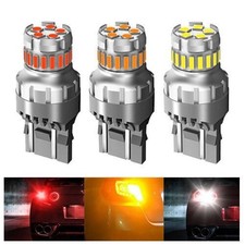 2X W21W T20 7440 Birne Standlicht Tagfahrlicht Lampen DRL kal C5Q3 Rückfahrlicht