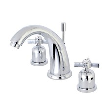 Kingston Brass KB8981ZX 8-Inch Widespread Lavatory Faucet Polished Chrome