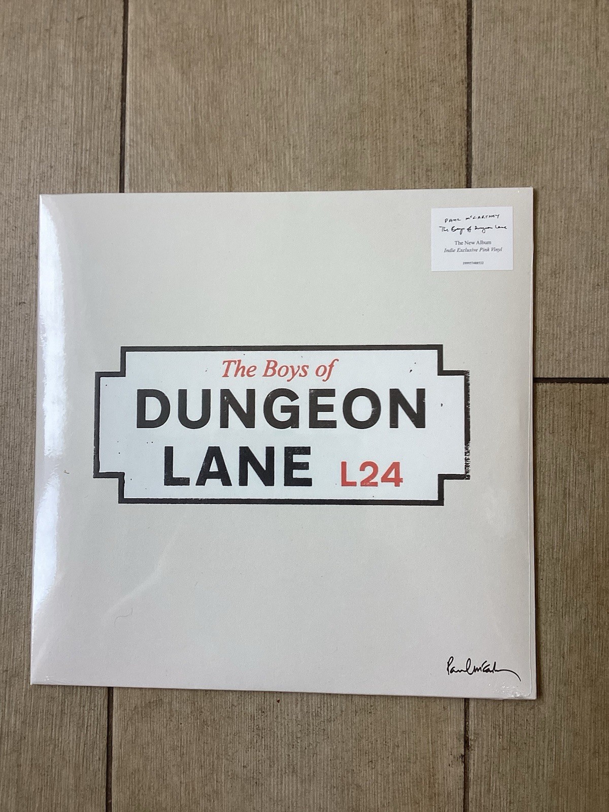 Paul McCartney The Boys of Dungeon Lane PINK LP VINYL PRESALE 29.5•Brand New•