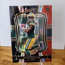 2025 Panini Select Red/Black Prizm Premier Level RC  #167 Savion Williams 