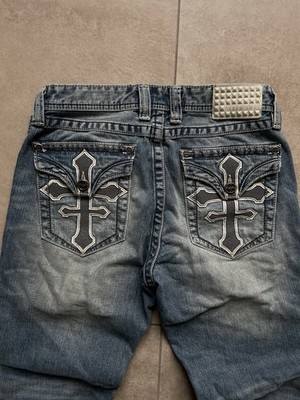 2000 s Archive Affliction Grant jeans Black Premium