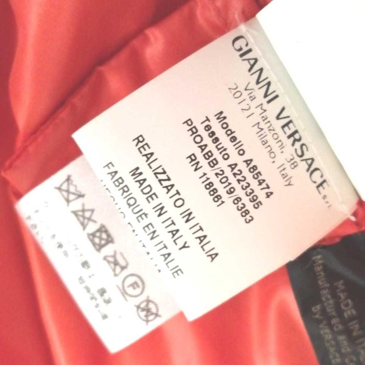 VERSACE Down Jacket Outer Size 38 Used - image 6