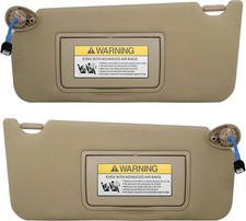 Left Driver Right Passenger Side Sun Visor For Acura Rdx 2013-2018 Beige