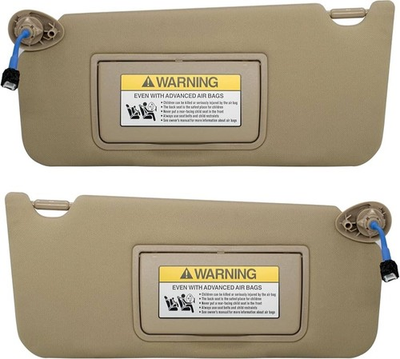 #ad #ad Left Driver amp; Right Passenger Side Sun Visor for Acura RDX 2013 2018 Beige $199.99