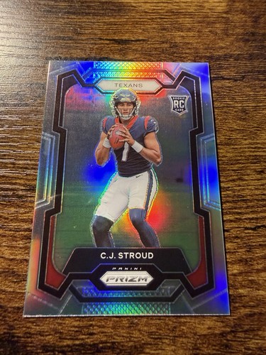 CJ Stroud 2023 Panini Silver Prizm Rookie Card #339 Houston Texans RC