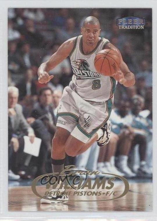 1998-99 Fleer Tradition Bison Dele Brian Williams #63 0b4