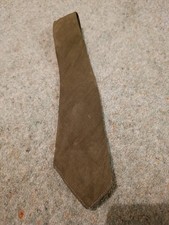 Officers Silk WW2 Tie British Army 1930s 1940s Vintage