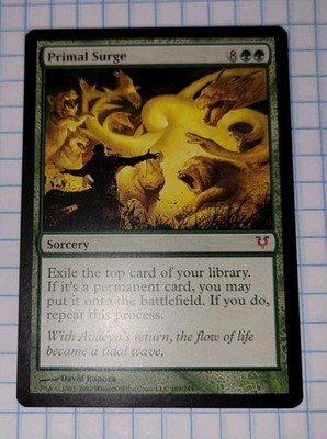MTG Magic the Gathering Primal Surge (189/252) Avacyn Restored 