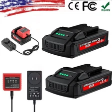 3.5Ah Battery/Charger For Milwaukee For M18 Lithium Extended Capacity 48-11-1828
