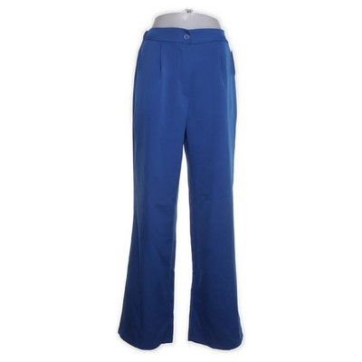 Studio Studio, Palazzohose, Größe: L, Blau, Elasthan/Polyester, Einfarbig #Akf