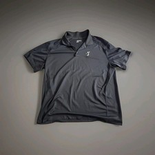 Nike Disney Polo Shirt Mens XXL Black Mickey Mouse Golf Performance Drifit