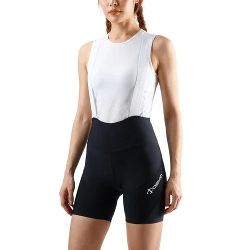 Women’s Cycling Bib Shorts 3D Gel Padded MTB Road Bike High Waist UK