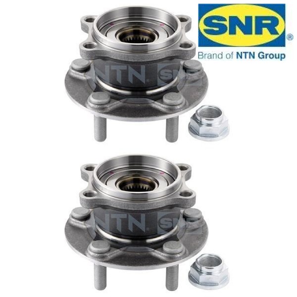 2X Radlagersatz SNR R170.65 2 Radlager Satz Links Rechts Hinterachse FüR Mazda-image
