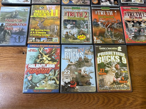🦌Deer Buck Hunting DVD Lot Of 13 ~ Like New Disc(s) Bow Hunting 🏹 - Picture 5 of 9