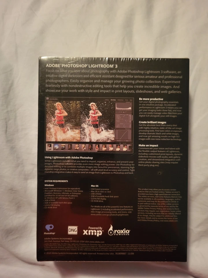 Adobe Photoshop Light Room 3 Brand New Sealed - Image 2 of 4