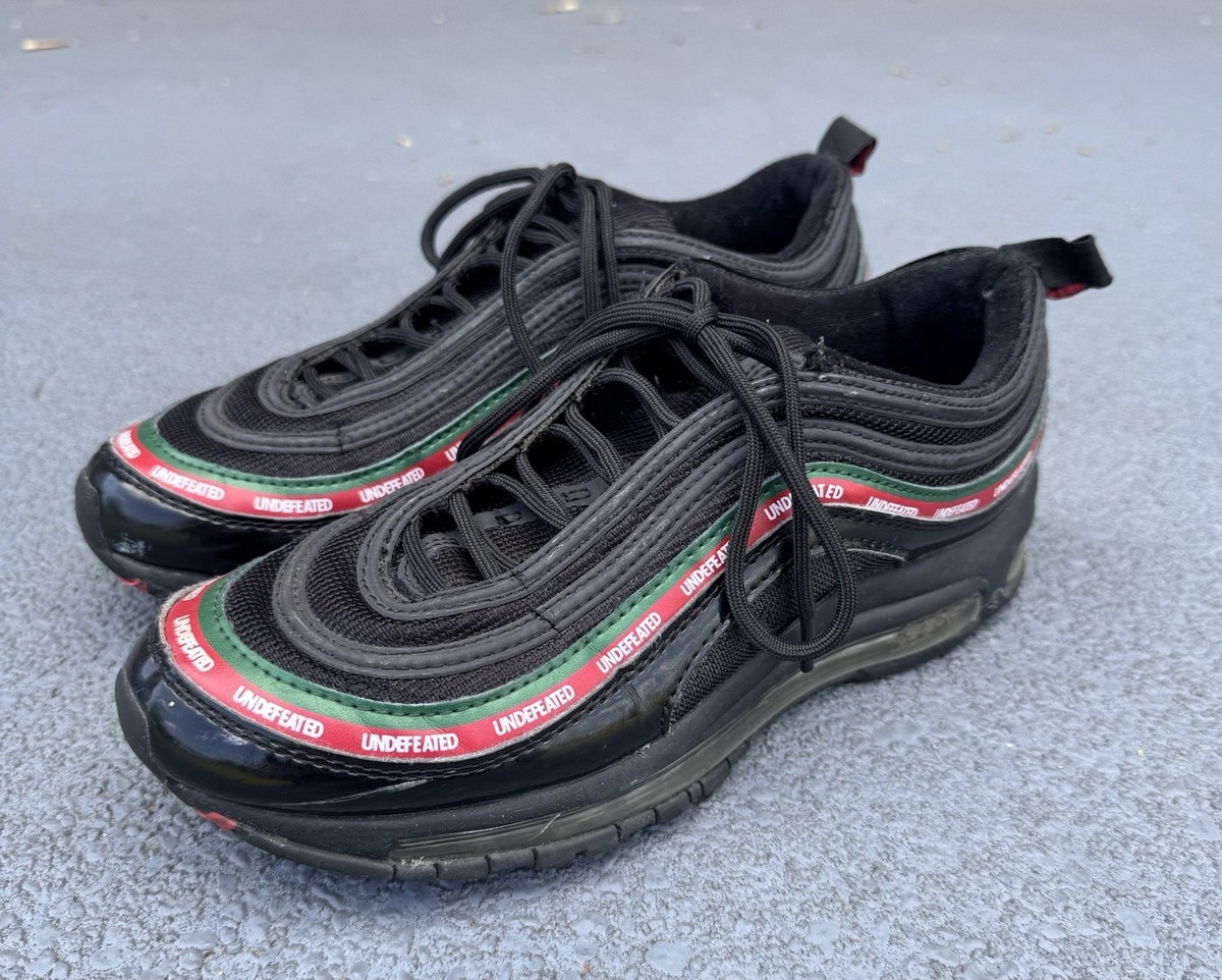 NIKE Air Max 97 OG x Undefeated Black 2017 Men's Basketball Shoes