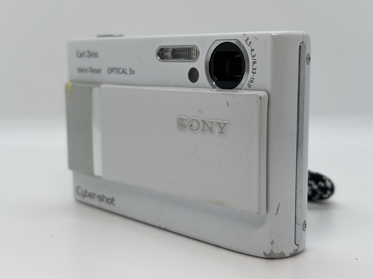 Sony Cyber-shot DSC-T10 7.2MP Digital Camera - Silver for sale