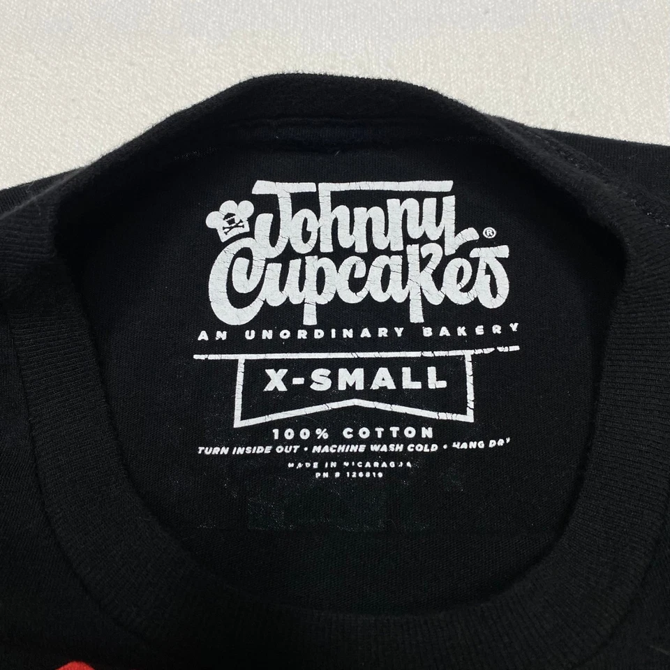Camiseta Johnny Cupcakes Para Hombre Talla XS Negra Manga Corta Crew Popeye the Sailor Man Foto 4 de 4