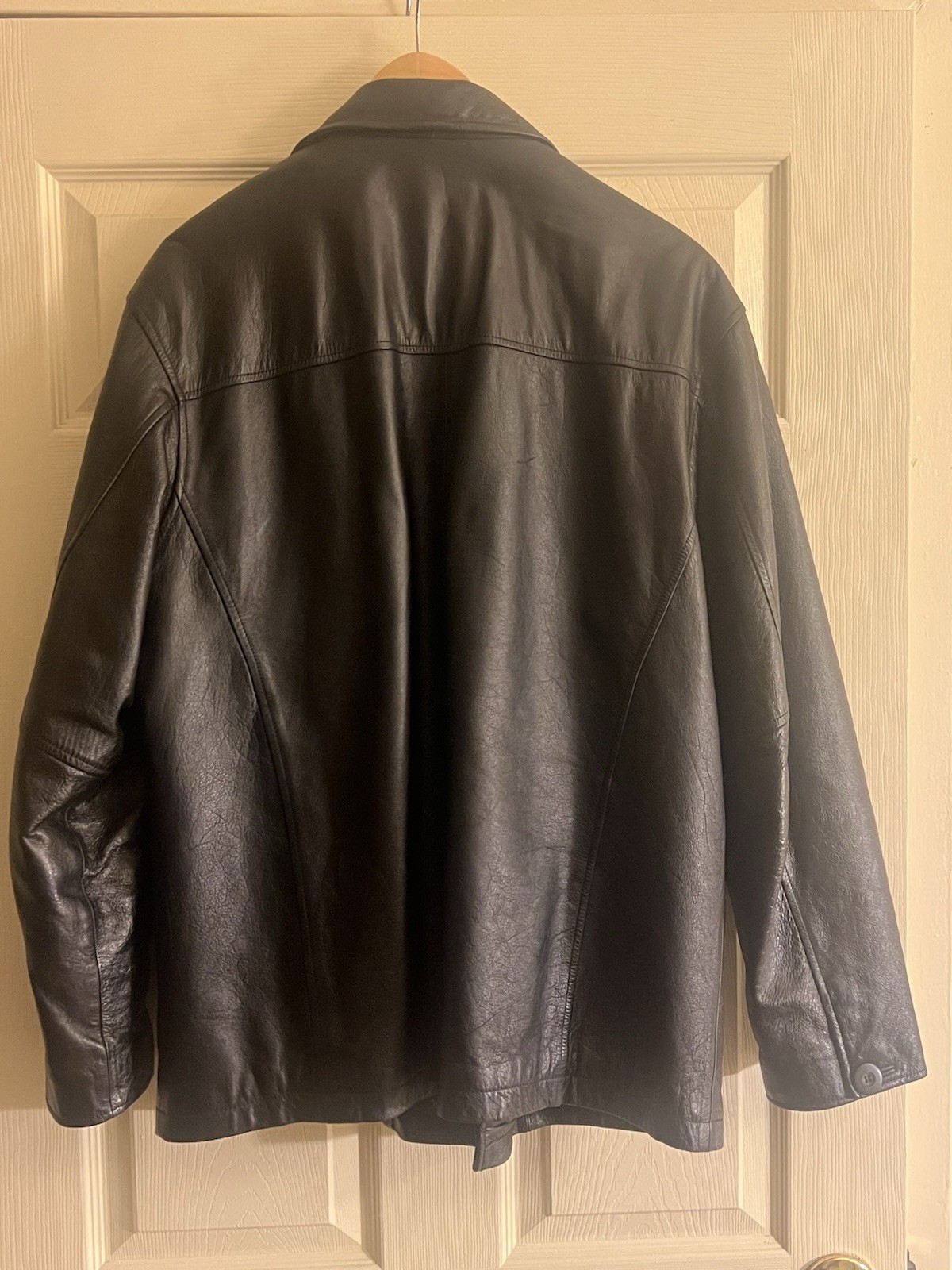 M. Julian Wilsons Black Leather Jacket - Gem