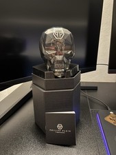 PHILIPP PLEINBlack Stainless Steel $Kull Watch