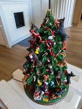 Min Pin Christmas tree Franklin Mint New never used 