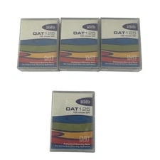 NEW Lot of 4 DAT 125 HHB Professional Recording Media Sealed Critical Audio Tape
