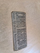 Targa Carro Agricolo 1932 Ministero Delle Finanze Insegna Vintage 