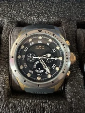 Invicta 20309 Speedway Mens 50mm Chronograph Gold-Tone Steel Black Dial