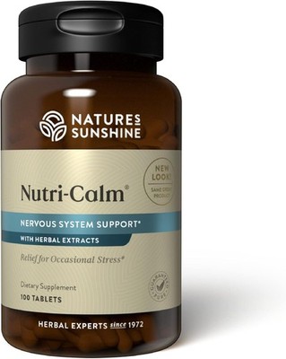 Nature's Sunshine Nutri-Calm- Herbal Stress Relief 100 Count (Pack of 1) 