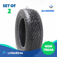Set Of 2 Used 27560r20 Bfgoodrich Trail-terrain Ta 115t - 11.532