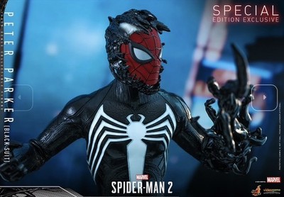 Hot Toys VGM56 Spider-Man 2 (Black Suit) Special Edition 1/6