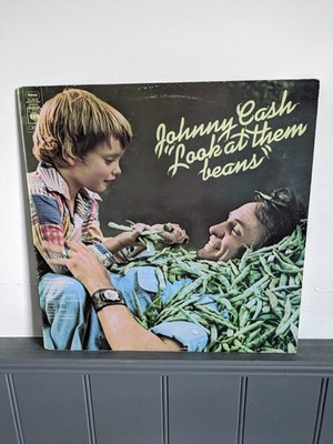 Johnny Cash - Look at Them Beans - LP Vinyl - CBS 1975