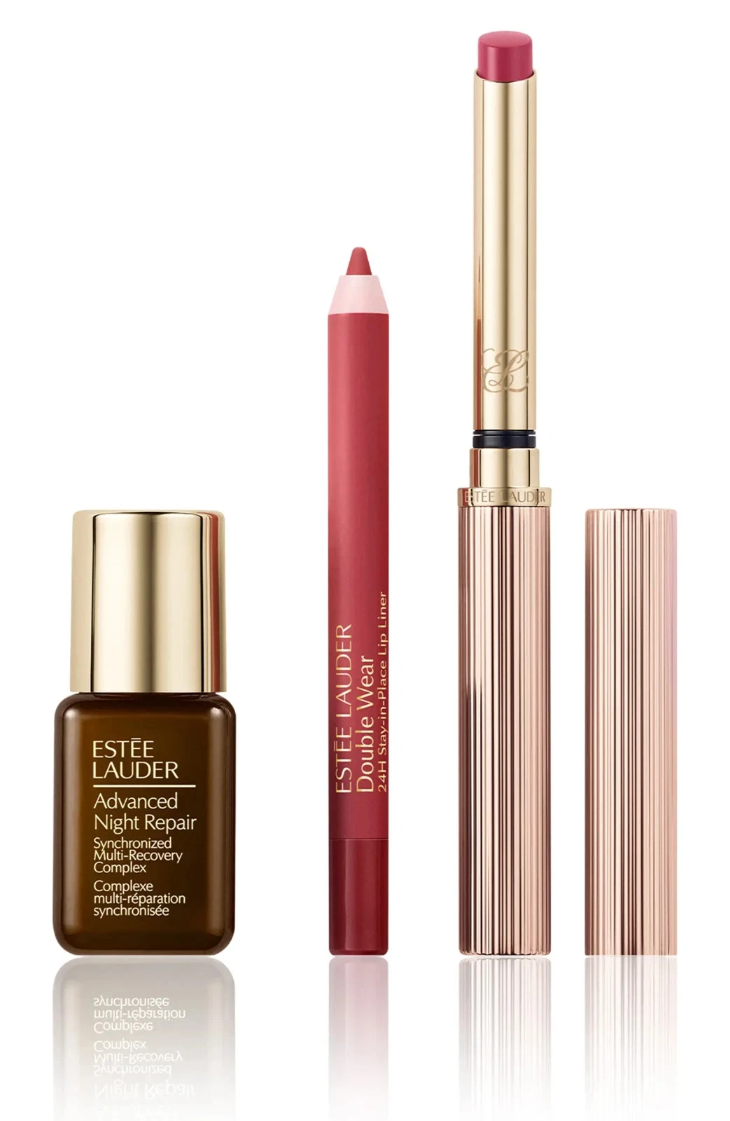 Estee Lauder lip kit and ANR serum set (Lipstick in the shade Out of Time) New
Opens in a new window