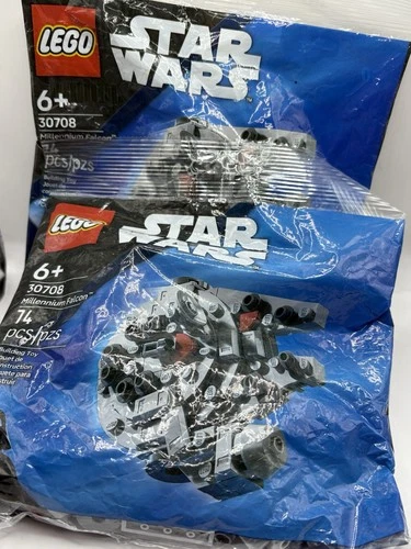 LEGO Star Wars: Millennium Falcon Mini-Build (30708) Lot Of 2 New & Sealed