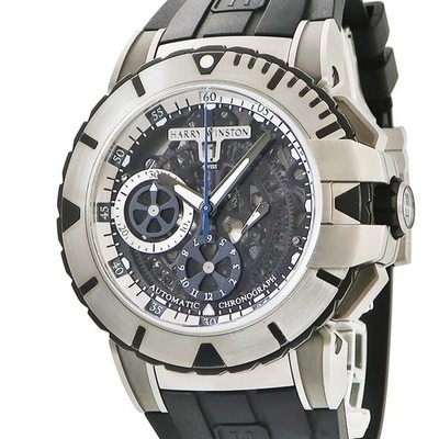 Harry Winston Ocean sports chronograph OCSACH44ZZ002 Skeleton