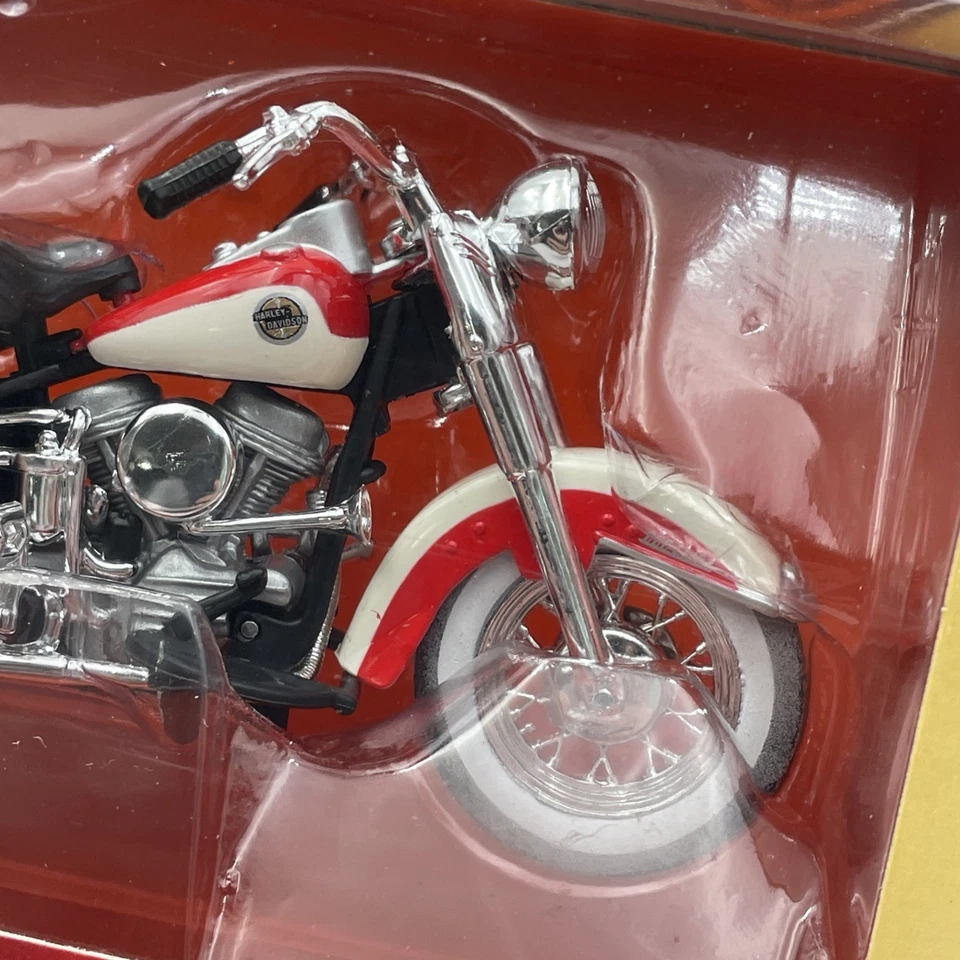 Maisto Harley Davidson 1958 FLH Duo Glide Motorcycle Diecast 1:18 Series 21 New - Image 2 of 4