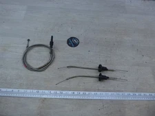 1969 Yamaha R3 Grand Prix 350 Y11718) brake throttle cable set 