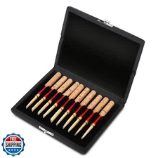 Jones Oboe Reed Case, PU Leather Cover Holder for 10pcs Reeds