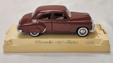 Solido Age d'Or Chevrolet 1950 Sedan 4508 1:43 Diecast Maroon Metallic Cased