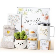 Self Care Get Well Soon Gifts Basket for Women, Birthday Gifts for Women Spa