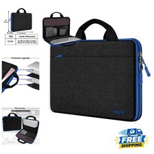 Sleek 13-14 Inch Laptop Sleeve with Accessory Pocket - Ideal for Travel