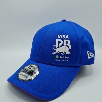 Racing Bulls F1 Team Flawless Blue New Era 9FORTY Adjustable Strapback Cap Mütze